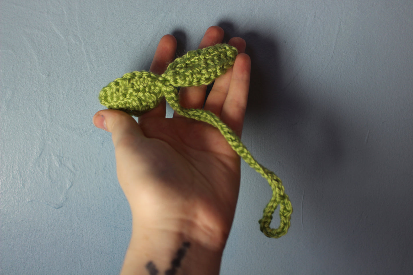 Crochet Leaf Sprout Bookmark and Accessory