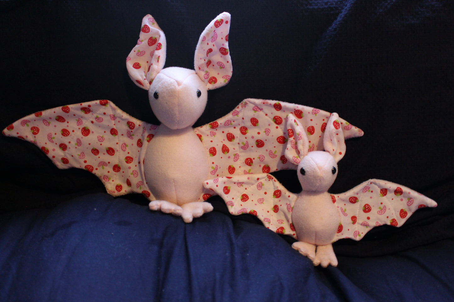 Stuffed Bat Plush (READY TO SHIP - PREMADE)