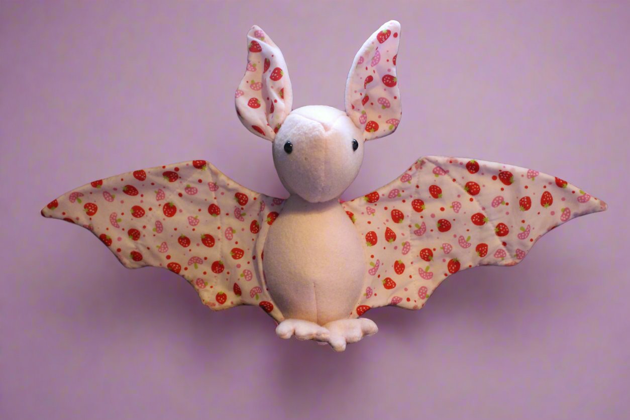 Stuffed Bat Plush (READY TO SHIP - PREMADE)